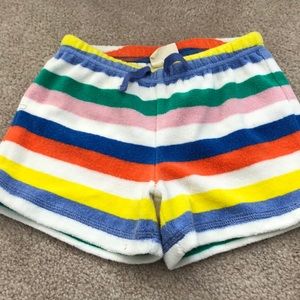 Mini boden size 6 terry short